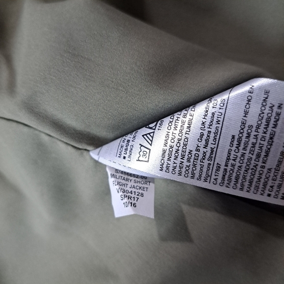 Banana Republic Olive Green Military Short Flight Button Mini Skirt  Pockets Sz8 - Picture 9 of 9